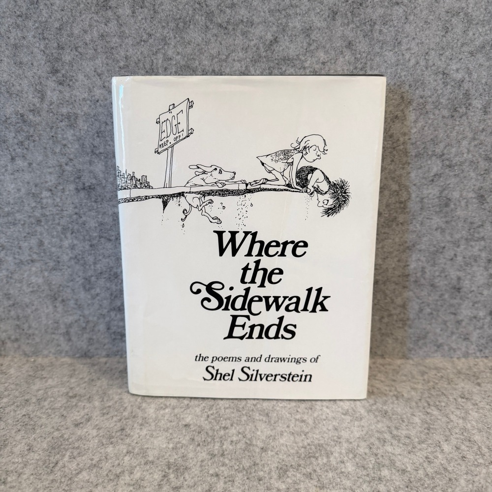 Where the Sidewalk Ends by Shel Silverstein, Hardcover, Good